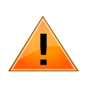Status dialog warning icon